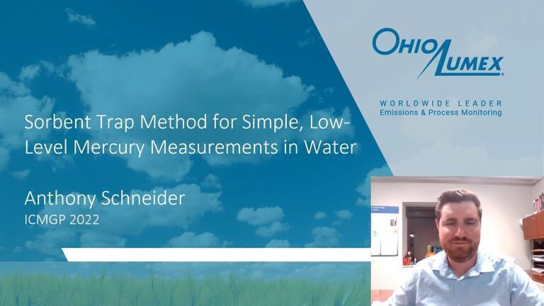 Sorbent Trap Method for Simple Low-Level Hg Measurements in Water